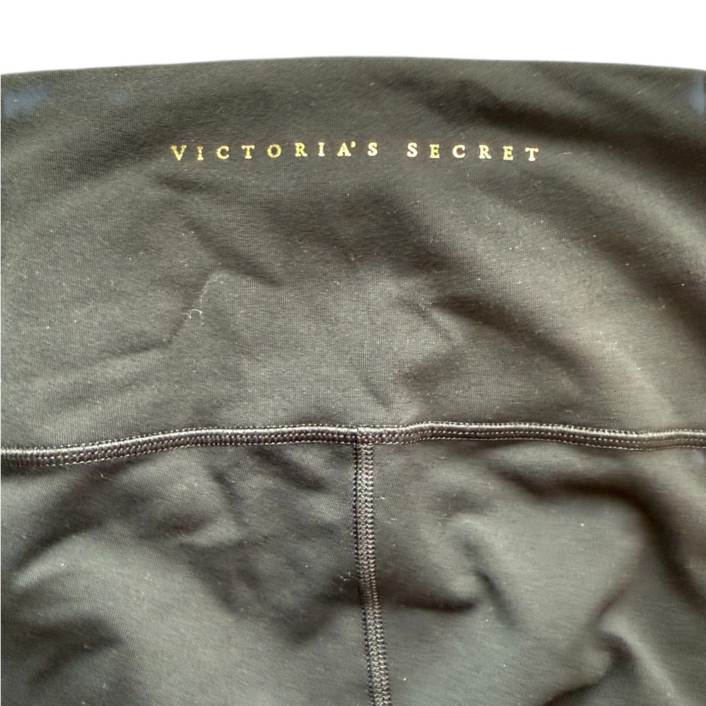 Victoria's Secret High Waist Leggings Women's Size 6 Black Yoga Athletic Pants - Picture 4 of 5